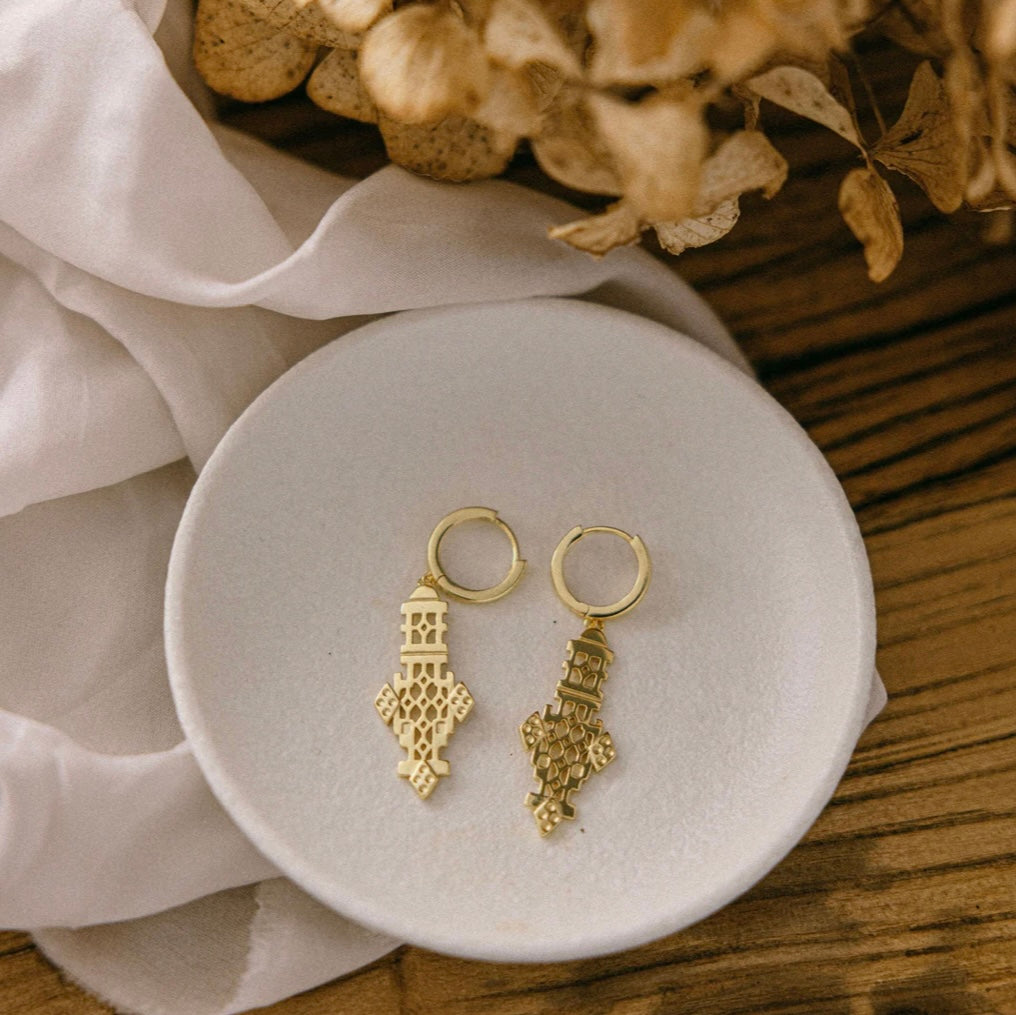Florence Earrings~gold