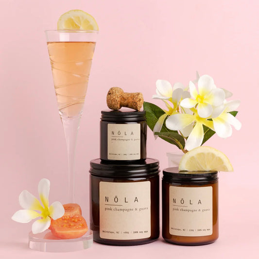 Pink Champagne and Guava Nola Candle