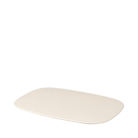 Plate Vils Serving Plate Large Off-White