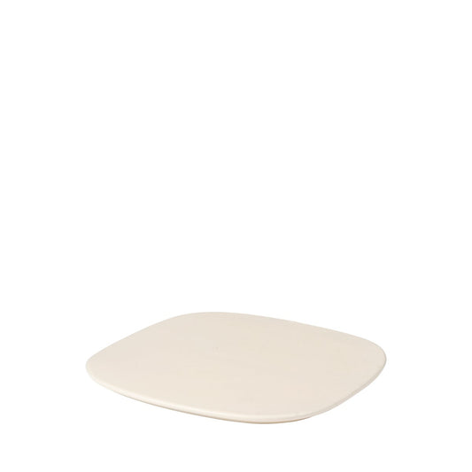 Plate Vils Serving Plate Med Off-White